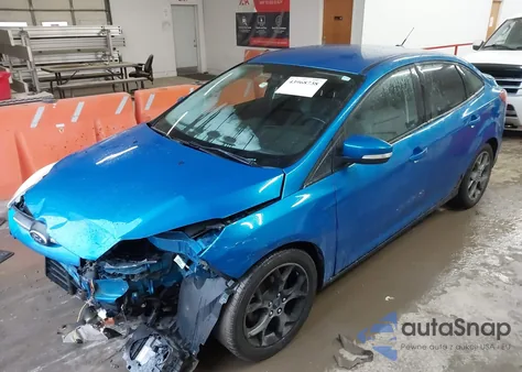 2013 Ford Focus Se из США, поврежденный, VIN 1FADP3F23DL143137